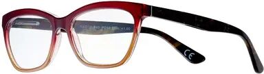 Foster Grant Women's Modera by Foster Grant Kara Ombre Wayfarer Reading Glasses, Size: +2.5, Multicolor