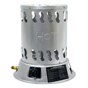 Mr. Heater 25000 BTU Convention Outdoor Liquid Propane Patio Garage Space Heater, Silver