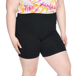 SO Juniors' SO Lounge High Waist Side Piece Bike Shorts, Girl's, Size: 2XL, Black