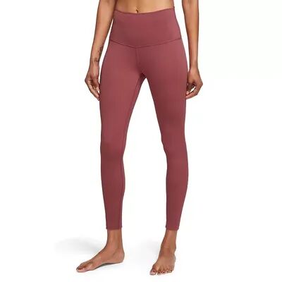 Nike Women's Nike Yoga Dri-FIT High-Waisted 7/8 Leggings, Size: Small, Pink