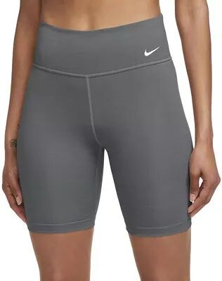 Nike Women's Nike One Midrise Bike Shorts, Size: Small, Grey