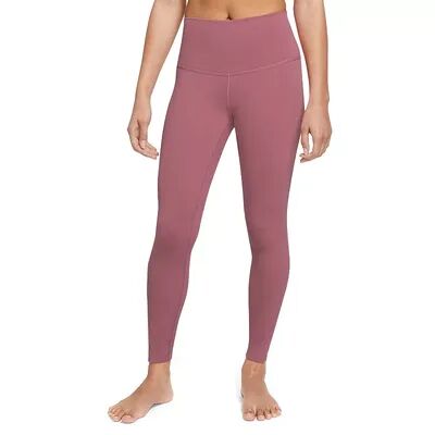 Nike Women's Nike Yoga Dri-FIT High-Waisted 7/8 Leggings, Size: Small, Med Pink