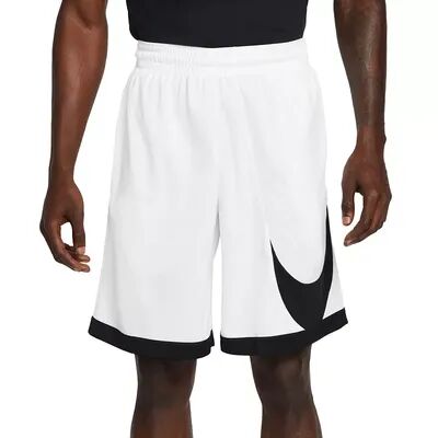 Nike Men's Nike Dri-FIT Basketball Shorts, Size: Large, White