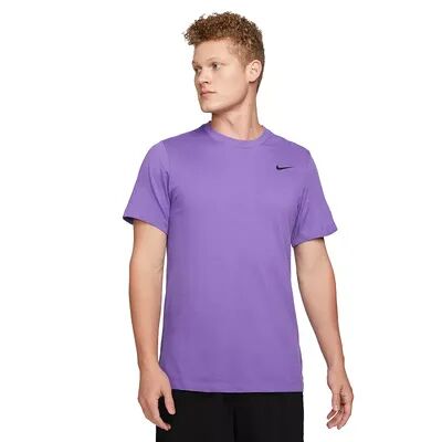 Nike Big & Tall Nike Dri-FIT Performance Tee, Men's, Size: 3XL, Purple