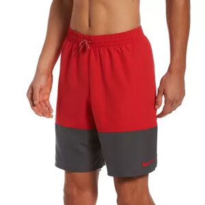 Nike Big & Tall Nike Swim Split 9-inch Volley Shorts, Men's, Size: 3XL Tall, Med Red
