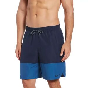 Nike Big & Tall Nike Swim Split 9-inch Volley Shorts, Men's, Size: 4XB, Turquoise/Blue