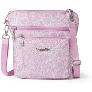 baggallini Modern Pocket RFID-Blocking Crossbody Bag, Pink