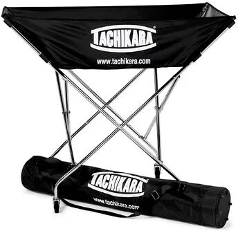 Tachikara Hammock Volleyball Cart with Nylon Carry Bag, Black