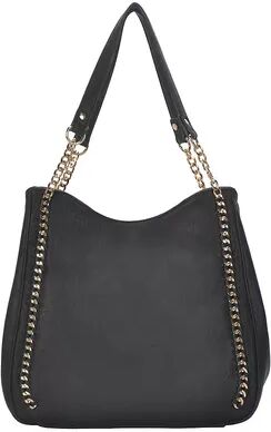 Miztique The Ruth Chain Detail Triple Entry Hobo Bag, Black