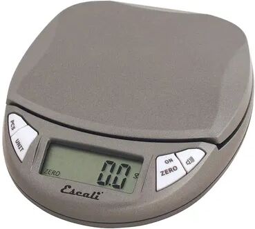 Escali Hi Precision Digital Kitchen Scale, Grey