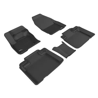3D MAXpider Kagu Series Custom Fit Floor Mat Liner Set for 2015-2020 Ford Edges, Grey