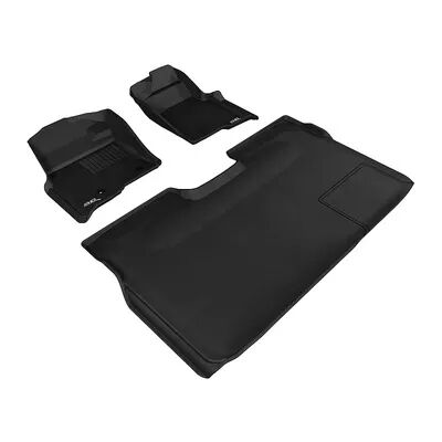 3D MAXpider Kagu Series Custom Floor Mat Set, 2010-2014 Ford F150, 1st/2nd Row, Not Applic