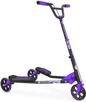 Yvolution Y Fliker Carver C5 Kids/Adult Drifting Scooter, Purple