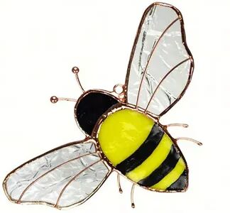 Gift Essentials GE240 Beautiful Bee Suncatcher, MULTI NONE