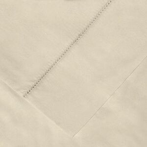 Pointehaven 400-Thread Count Combed Cotton Sheet Set or Pillowcases, White