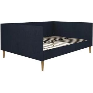 Atwater Living Francis Mid-Century Modern Full Daybed, Blue, Twin