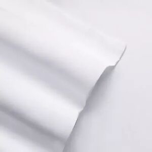 Brookstone Satin Polyester Pillow Protectors, White, Standard