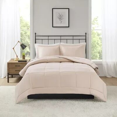 Madison Park Sarasota Microcell Down-Alternative Comforter Set, Pink, Full/Queen