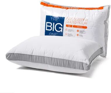 The Big One Quilted Side Sleeper Bed Pillow, White, King