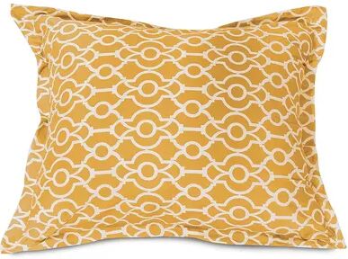 Majestic Home Goods Athens Indoor / Outdoor Floor Throw Pillow, Yellow, FLR CUSHIN