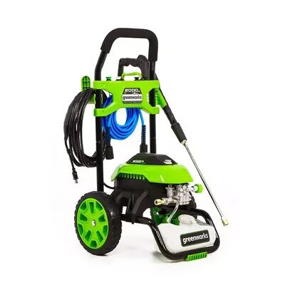 GreenWorks 2000 PSI 1.2 GPM 14 Amp Electric Pressure Washer with 25 Foot Hose