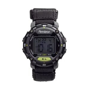 Armitron Men's Digital Chronograph Watch, Size: Large, Black