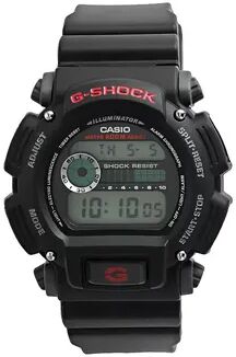 Casio Men's G-Shock Illuminator Digital Chronograph Watch - DW9052-1V, Size: Large, Grey