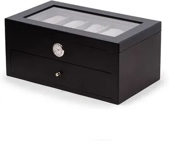 Unbranded All In Time Watch Box (Fits 20 Watches), Black