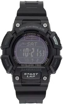 Casio Men's Tough Solar Digital Chronograph Watch - STLS110H-1B2, Size: XL, Black