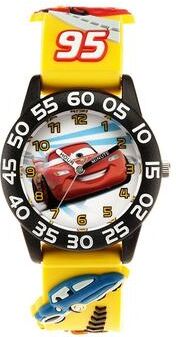 Disney / Pixar Cars 3 Lightning McQueen Kids' Time Teacher Watch, Boy's, Size: Medium, Yellow