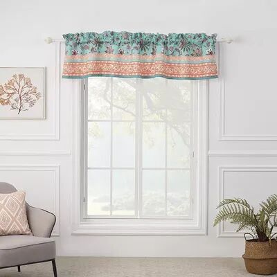 Barefoot Bungalow Audrey Window Valance, Blue