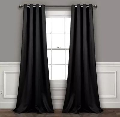 Lush Decor 2-pack Insulated Grommet Blackout Window Curtains, 52X84