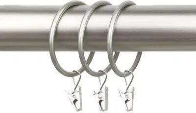 Rod Desyne 10-pk. Clip Curtain Rings, Grey, CLIP RINGS