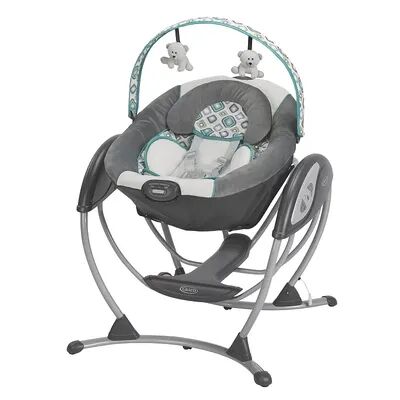 Graco Glider LX Portable Gliding Baby Swing, Multicolor