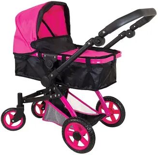 Lissi Urban Baby Doll Stroller, Multicolor