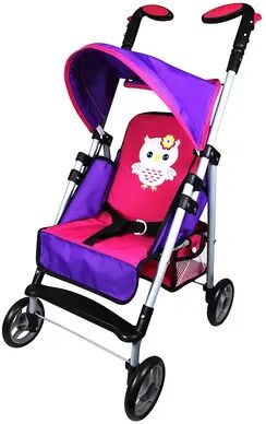 Lissi Deluxe Mermaid Doll Stroller, Multicolor