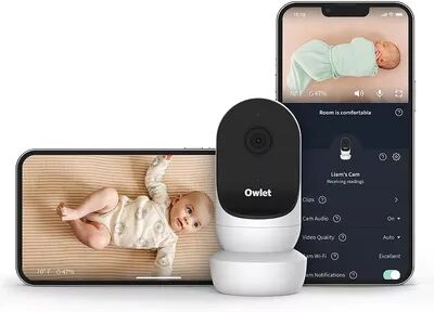 Owlet Cam 2 HD Video Baby Monitor, White