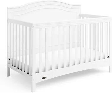 Graco Paris 4-in-1 Convertible Crib, White