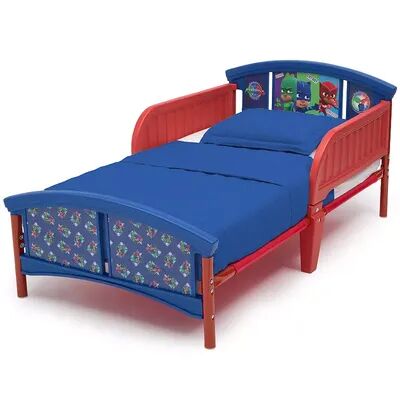 Delta Children PJ Masks Plastic Toddler Bed, Multicolor