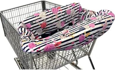 Itzy Ritzy Ritzy Sitzy Shopping Cart & High Chair Cover, Multicolor, INFANT