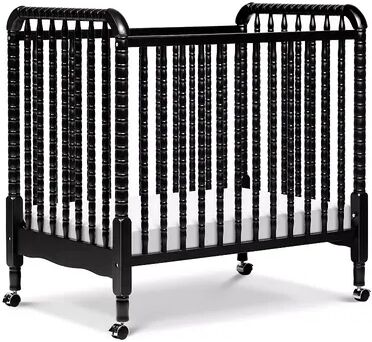 DaVinci Jenny Lind 3-in-1 Convertible Mini Crib, Black