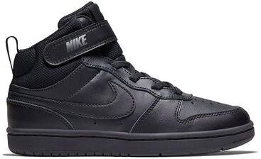 Nike Court Borough Mid 2 Little Kids' Shoes, Boy's, Size: 12, Black