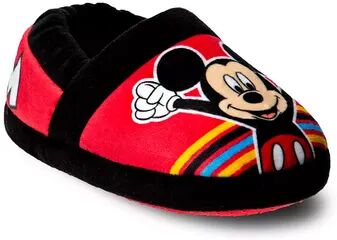 Disney s Mickey Mouse Toddler Boys' Slippers, Toddler Boy's, Size: 7-8T, Red