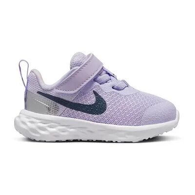 Nike Revolution 6 Baby/Toddler Shoes, Toddler Girl's, Size: 6 T, Purple