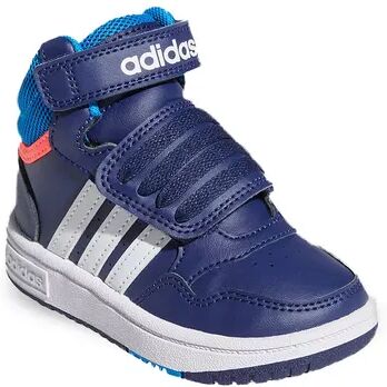 adidas Hoops Mid-Top Baby/Toddler Lifestyle Shoes, Toddler Boy's, Size: 7 T, Blue