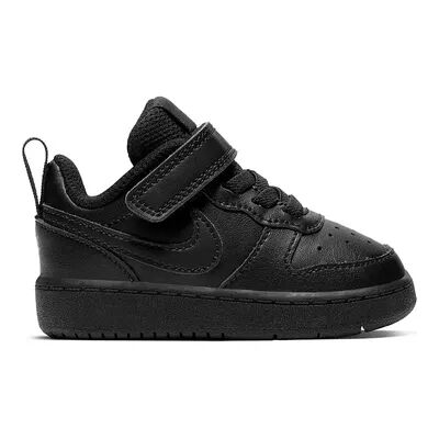 Nike Court Borough Low 2 Toddler Basketball Shoes, Toddler Boy's, Size: 5 T, Black