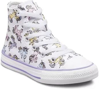 Converse Chuck Taylor All Star Little Kid Girls' Unicorn High Top Sneakers, Girl's, Size: 12, Natural