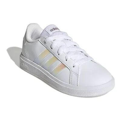 adidas Grand Court Lifestyle Kids' Shoes, Boy's, Size: 11, White