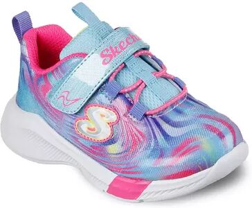 Skechers Dreamy Lites Toddler Girls' Light-Up Shoes, Toddler Girl's, Size: 10 T, Red/Coppr