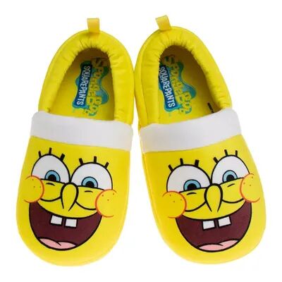 Licensed Character Nickelodeon SpongeBob SquarePants Kids' Slippers, Boy's, Size: 13-1, Yellow